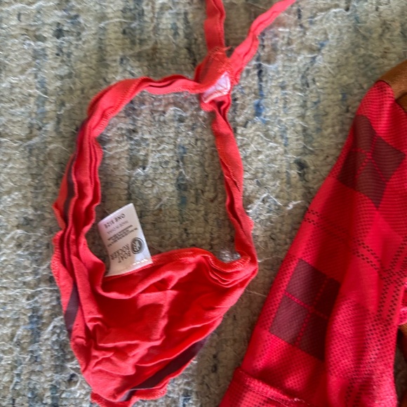 Boat Kids Cowboy Costume - Red, Brown, and Blue - Picture 3 of 10